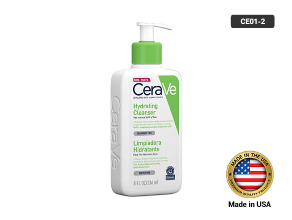 Cerave Hydrating Cleanser for Normal to Dry Skin 236ml in Sri Lanka 