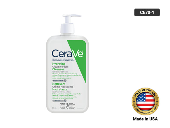 Cerave Hydrating Cream-to-Foam Cleanser 355ml in Sri Lanka