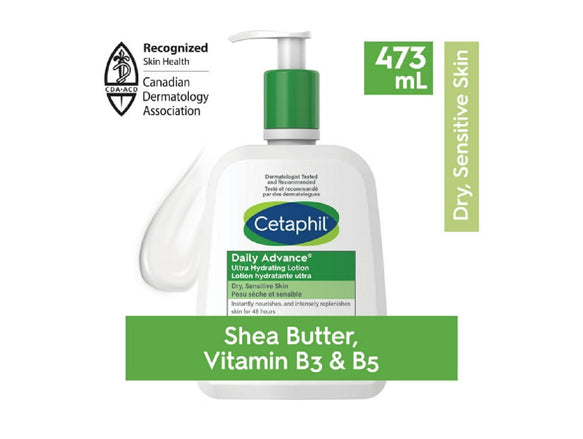 Cetaphil Daily Advance Ultra Hydrating Lotion 473ml - CANADA - 772618840612 in Sri Lanka 