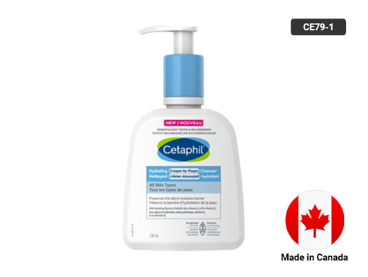 Cetaphil Hydrating Cream-to-Foam Cleanser 236ml in Sri Lanka 