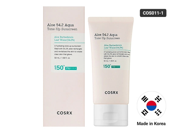 Cosrx Aloe 54.2 Aqua Tone-Up Sunscreen SPF 50+ PA++++ 50ml in Sri Lanka 