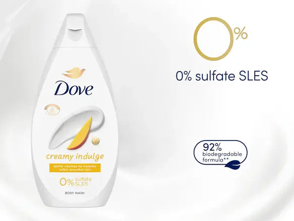Dove Creamy Indulge Body Wash 450ml