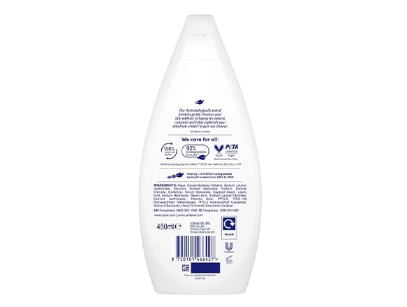 Dove Hydrate Gently Cleanser Body Wash 450ml - GERMANY - 8720181466427