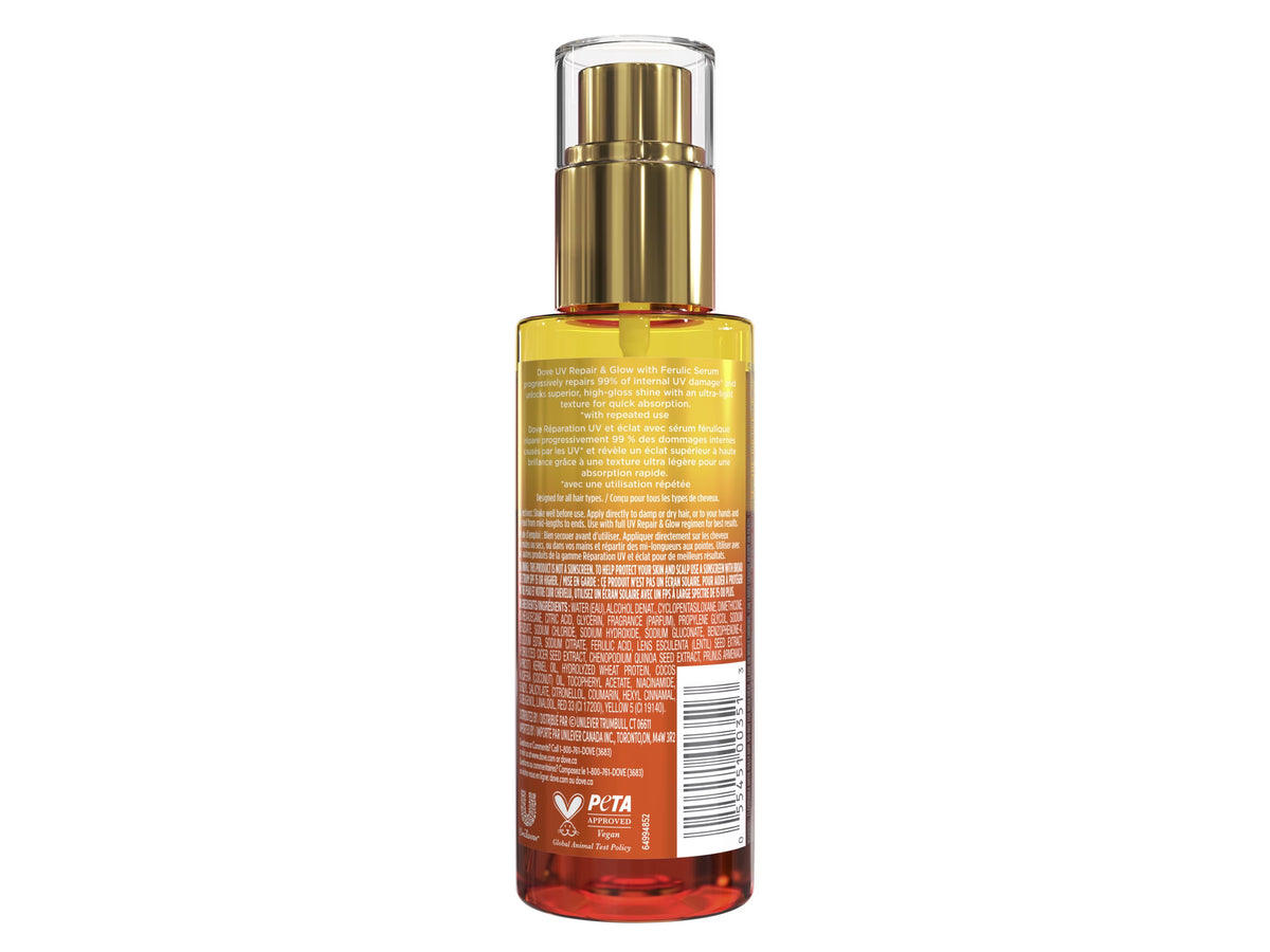Dove Damage Therapy Serum Oil UV Repair Hair Protection 3.9 fl oz in Sri Lanka