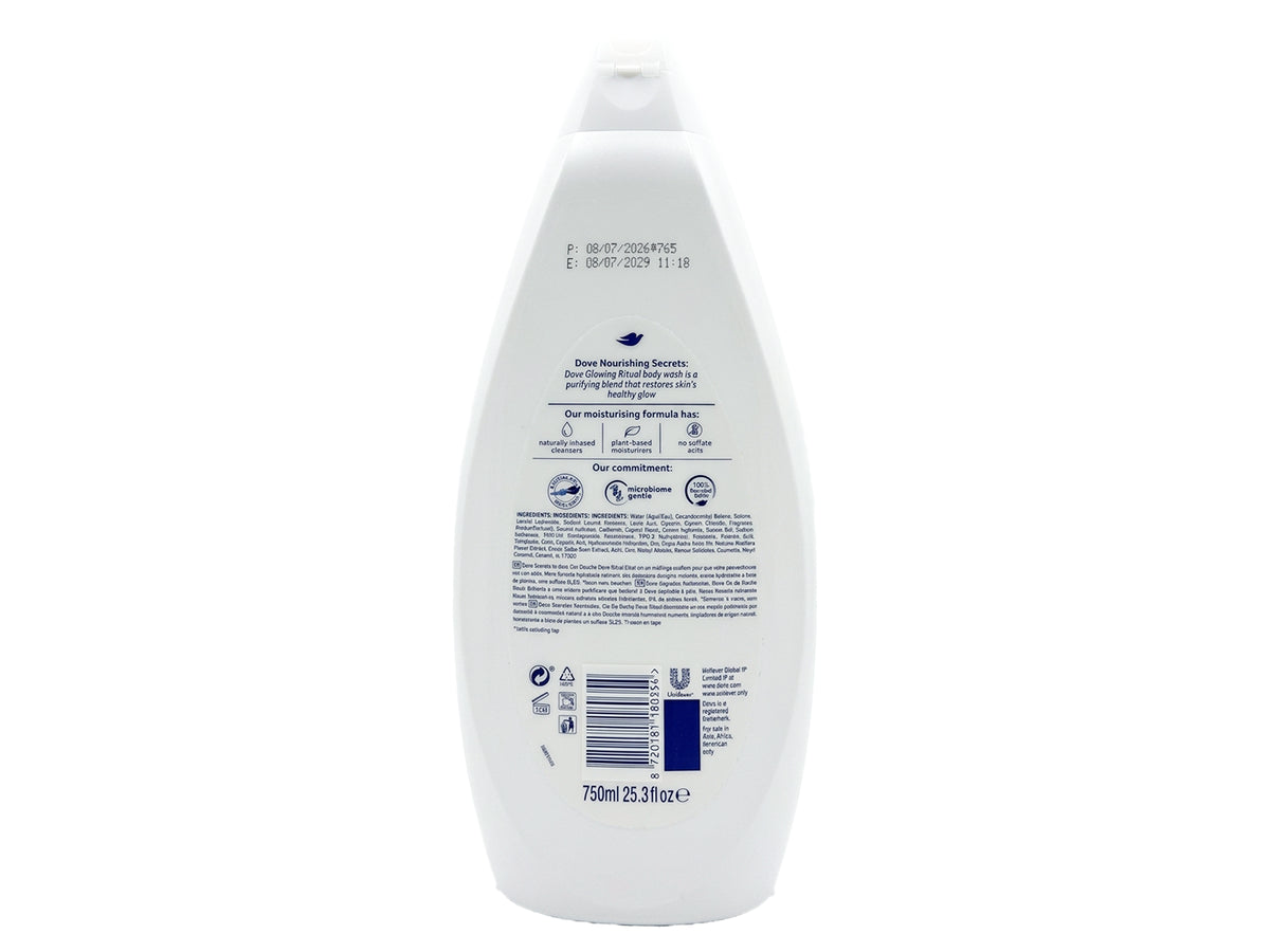 Dove Nourishing Secrets Glowing Ritual Body Wash 750ml