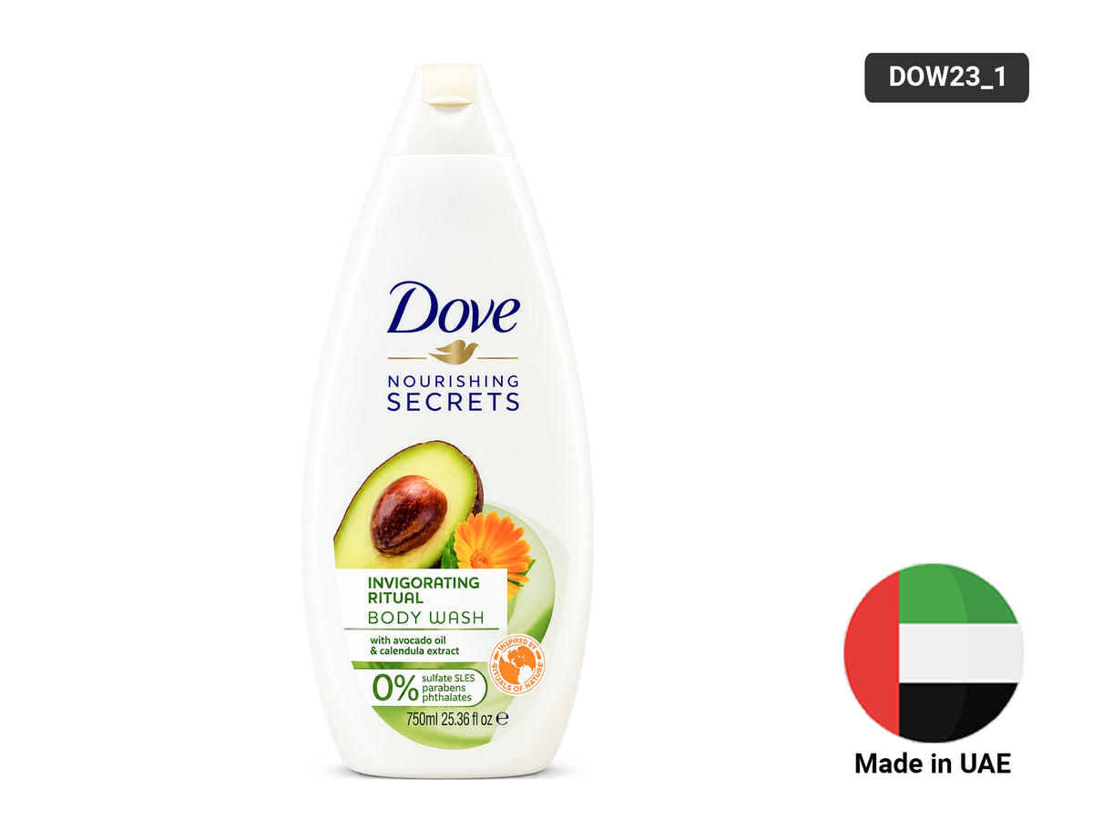 Dove Nourishing Secrets Invigorating Ritual Body Wash 750ml