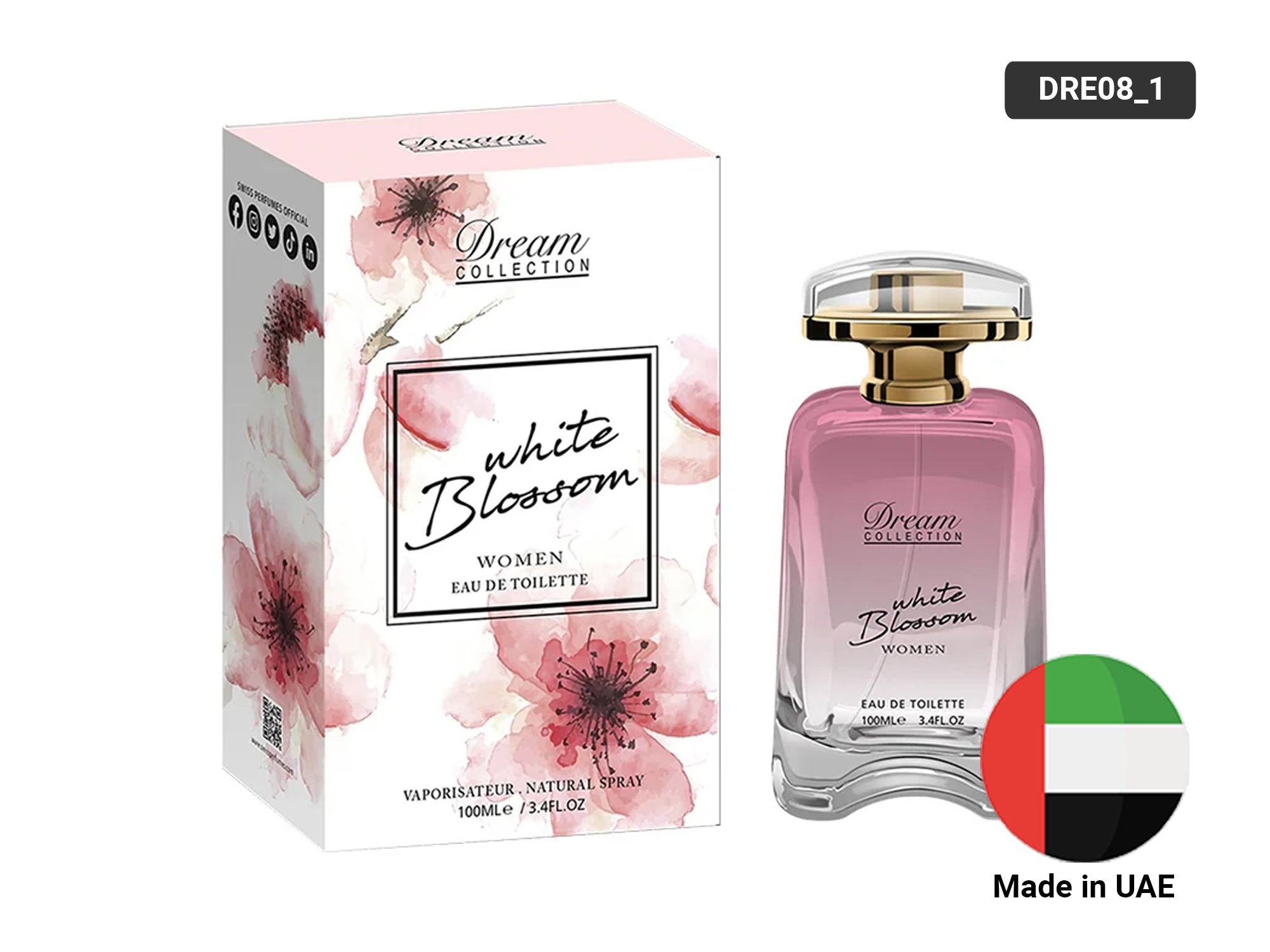Dream Collection White Blossom Eau de Toilette 100ml in Sri Lanka