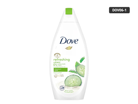 Dove Refreshing Cucumber and Green Tea Scent Body Wash 500ml in Sri Lanka 