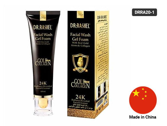 Dr. Rashel Facial Wash Gel Foam Gold and Collagen 100ml in Sri Lanka 