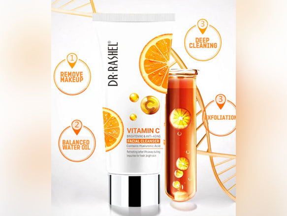 Dr. Rashel Vitamin C Brightening and Anti-Aging Facial Cleanser 80g - CHINA in Sri Lanka 