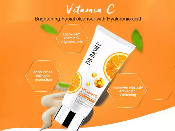 Dr. Rashel Vitamin C Brightening and Anti-Aging Facial Cleanser 80g - CHINA in Sri Lanka 