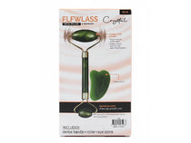 Flawless Facial Massager Jade Roller and Gua Sha Stone