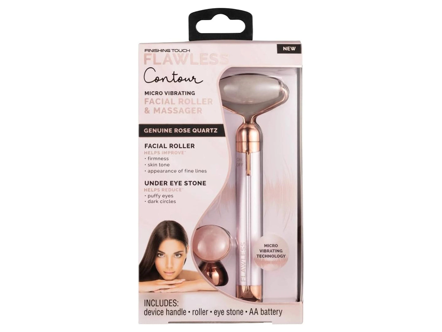 Flawless Contour Vibrating Facial Roller and Massager in Sri Lanka