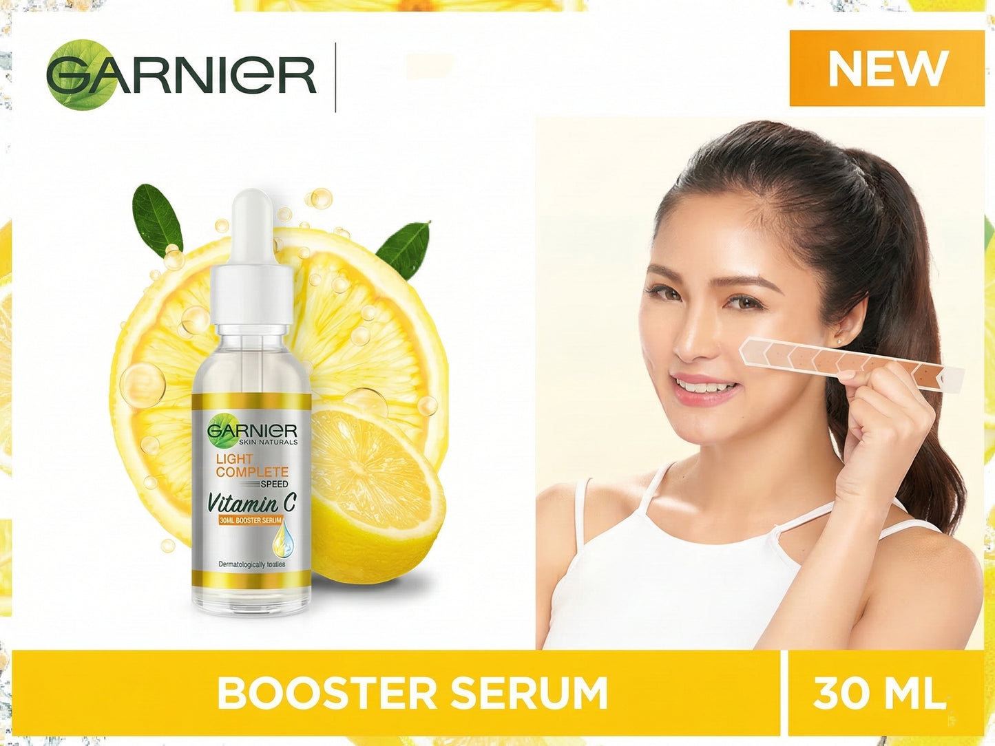 Buy Original Garnier Bright Complete Vitamin C Serum 30ml in Sri Lanka