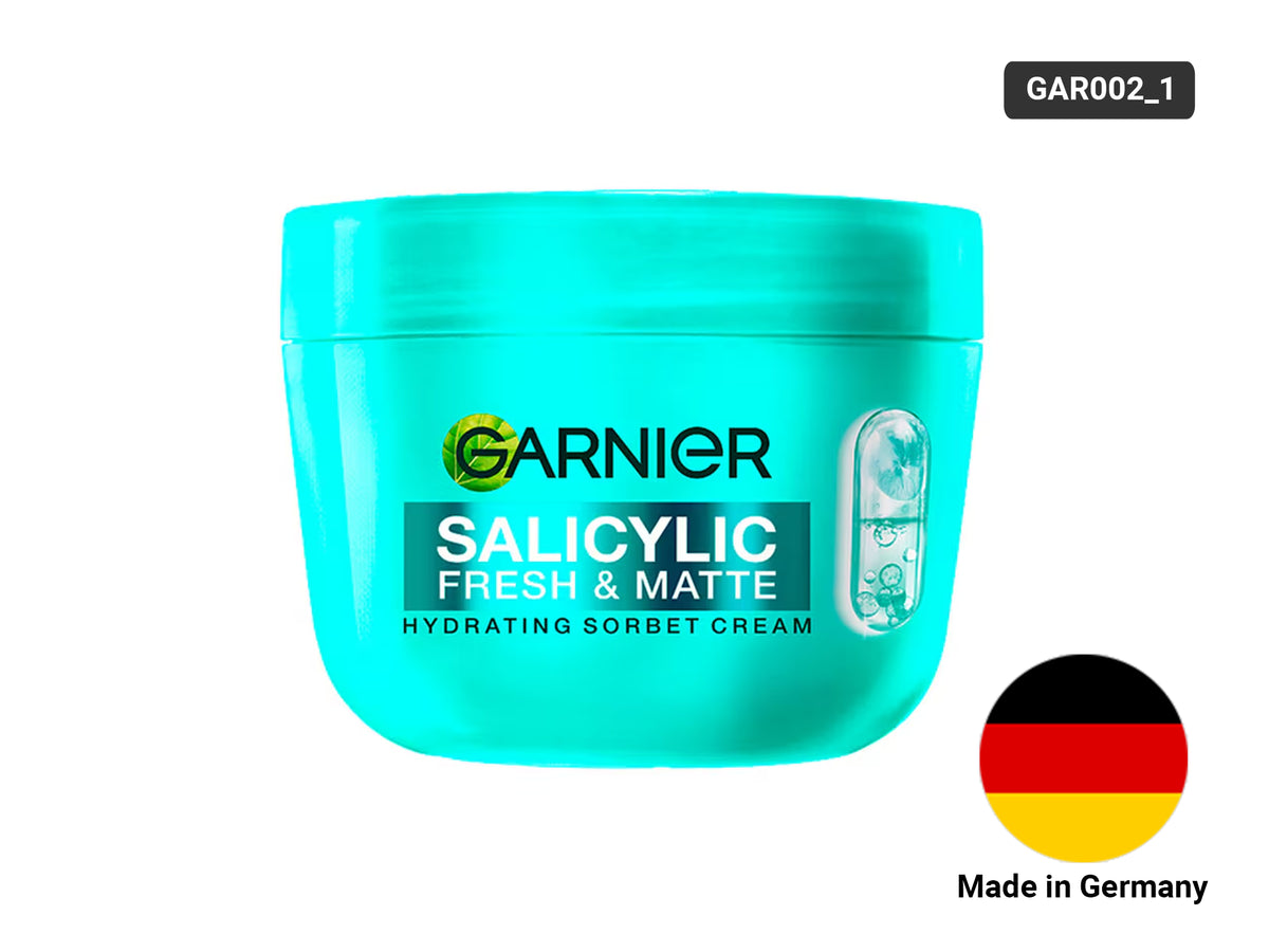 Garnier Salycilic Fresh & Matte Sorbet Cream 85ml in Sri Lanka