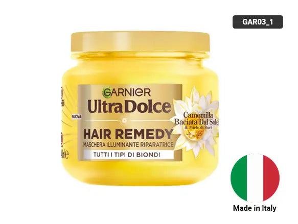 Garnier Ultra Sweet Hair Remedy Illuminating Repairing Mask 340ml in Sri Lanka
