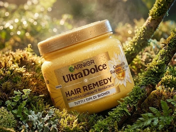 Garnier Ultra Sweet Hair Remedy Illuminating Repairing Mask 340ml in Sri Lanka