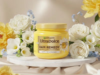 Garnier Ultra Sweet Hair Remedy Illuminating Repairing Mask 340ml in Sri Lanka