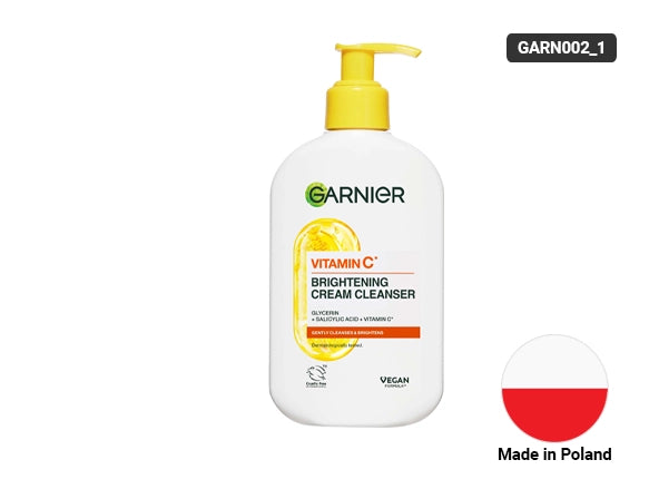 Garnier Vitamin C Brightening Cream Cleanser 250ml in Sri Lanka