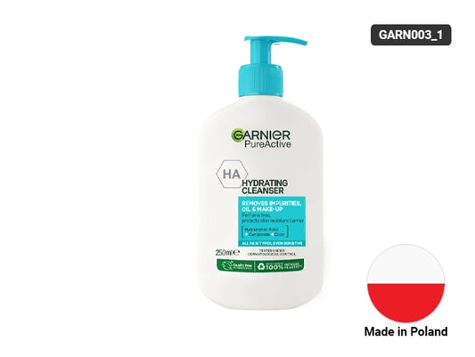 Garnier Hydrating Hyaluronic Acid Deep Cleanser 250ml in Sri Lanka