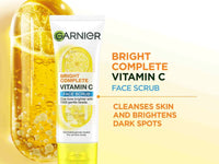 Garnier Bright Complete Vitamin C Face Scrub 100ml in Sri Lanka