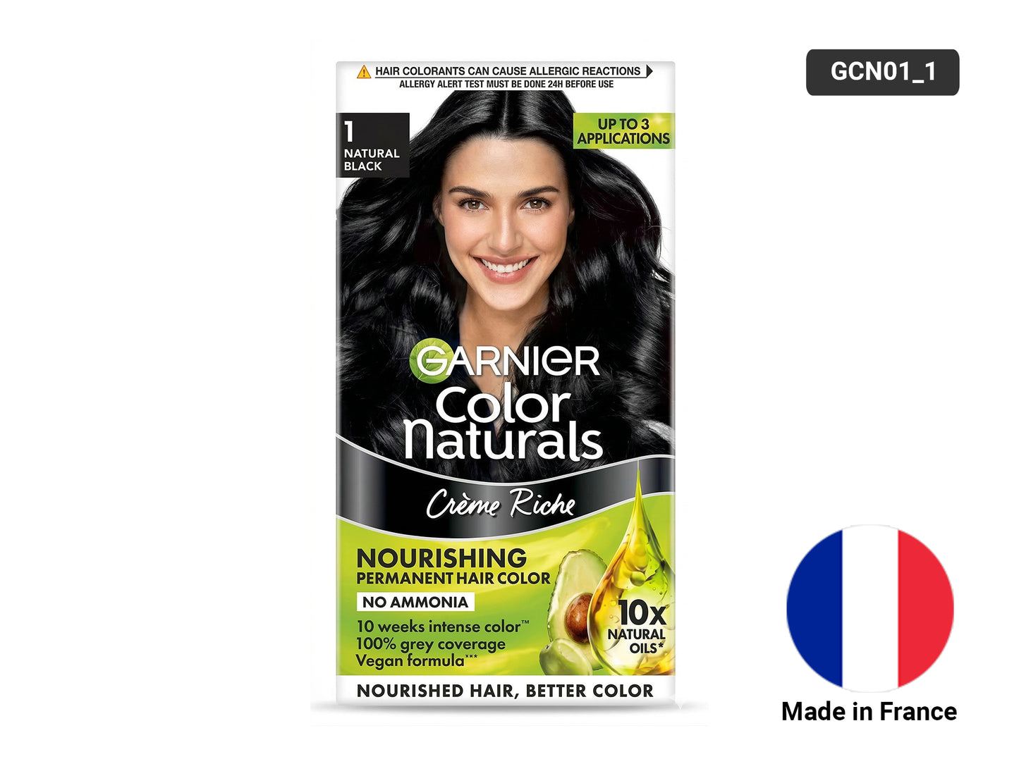 Buy Original Garnier Hair Color Natural Black 35ml + 30g in Sri Lanka