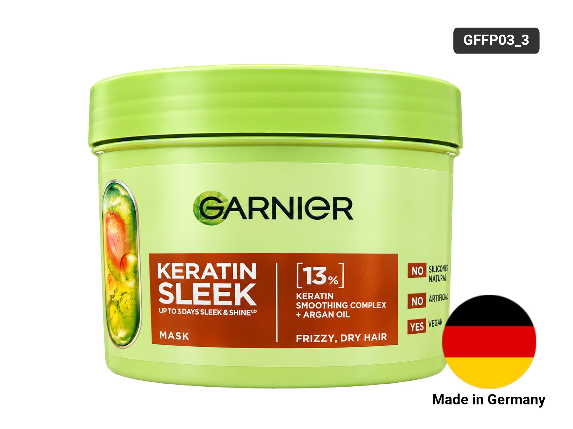 Garnier Fructis Keratin Sleek Hair Mask 370ml