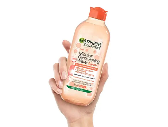 Garnier Skinactive Micellar Gentle Peeler Water All in 1 400ml - France in Sri Lanka