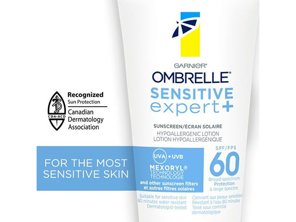 Garnier Ombrelle Sensitive Expert+ Sunscreen Lotion SPF 60 200ml - CANADA in Sri Lanka