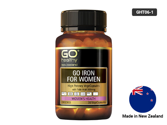 GO Iron for Women 30 Veg Capsules in Sri Lanka