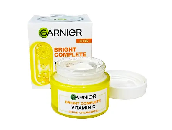 Buy Original Garnier Bright Complete Vitamin C Serum Cream SPF30 50ml in Sri Lanka