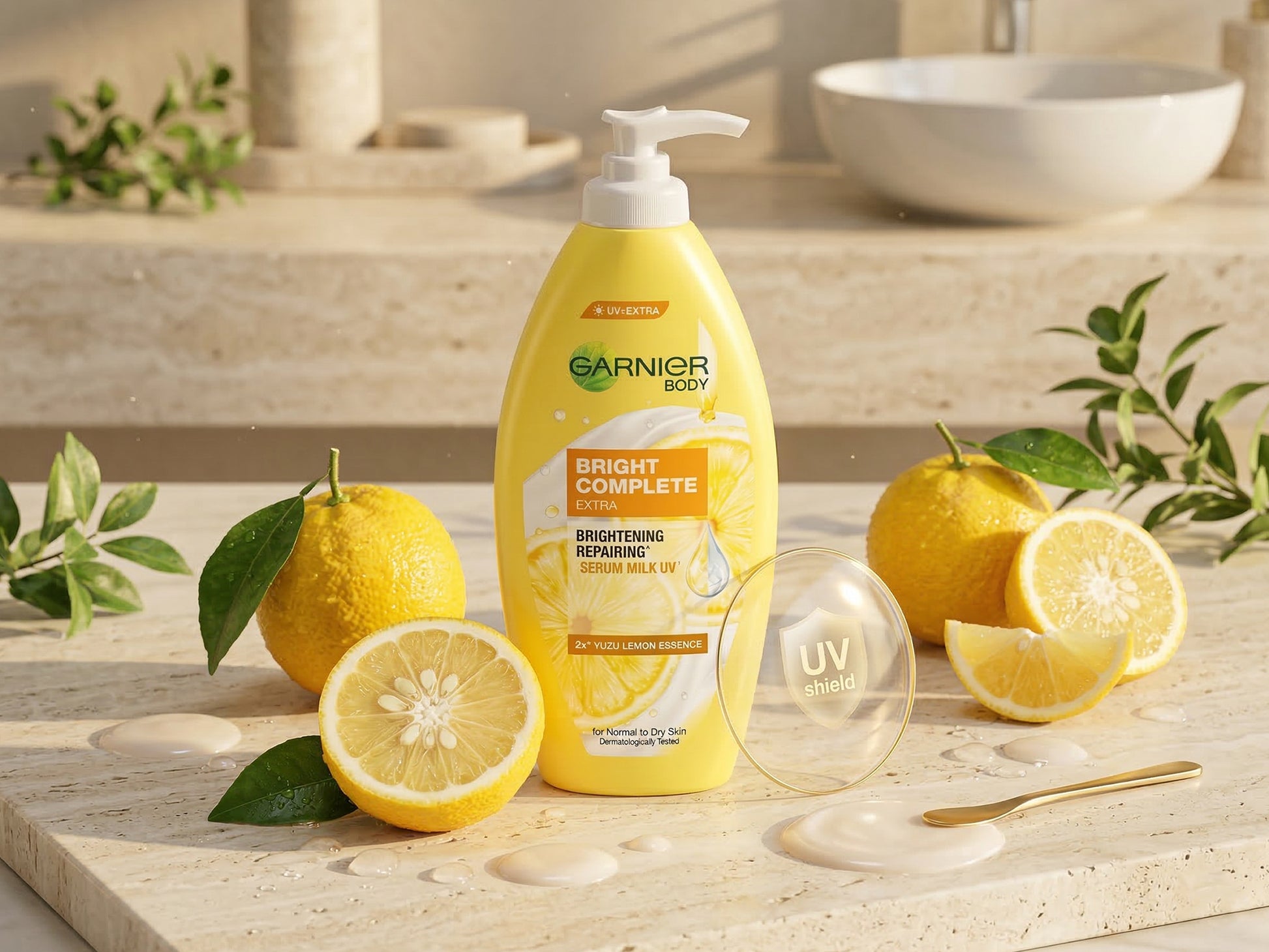 Garnier Bright Complete Serum Body Lotion 400ml - Indonesia in Sri Lanka