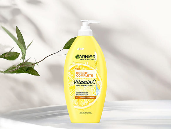 Buy Original Garnier&nbsp;Bright Complete Serum Body Lotion 400ml in Sri Lanka