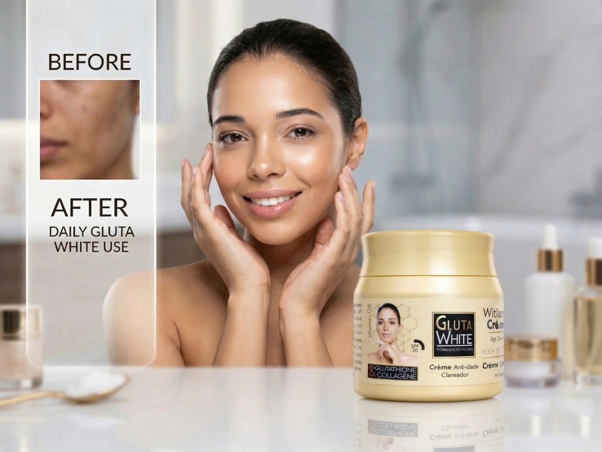Gluta White Whitening Cream 125ml in Sri Lanka –
