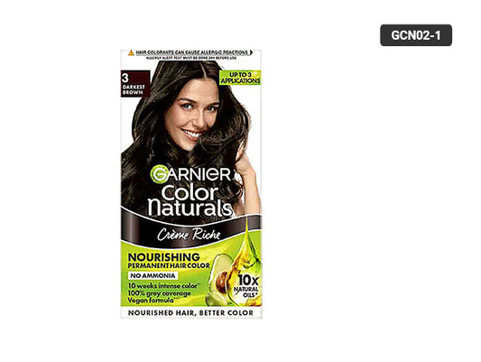 Garnier Color Naturals Darkest Brown 35ml + 30g in Sri Lanka 