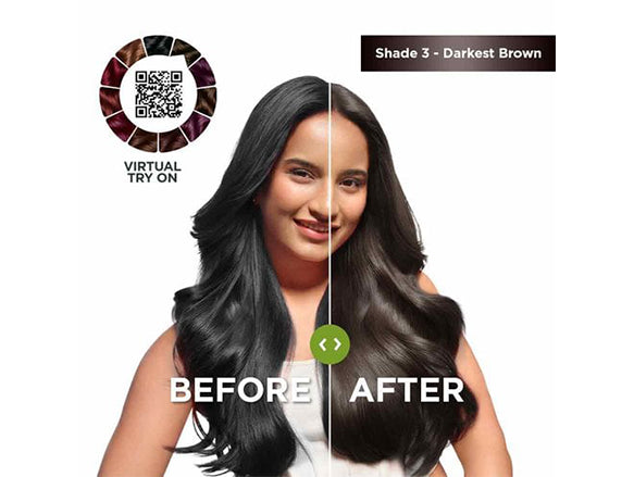 Garnier Color Naturals Darkest Brown 70ml + 60g - INDIA In Sri Lanka