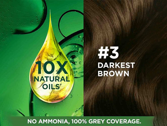 Garnier Color Naturals Darkest Brown 70ml + 60g - INDIA in Sri Lanka