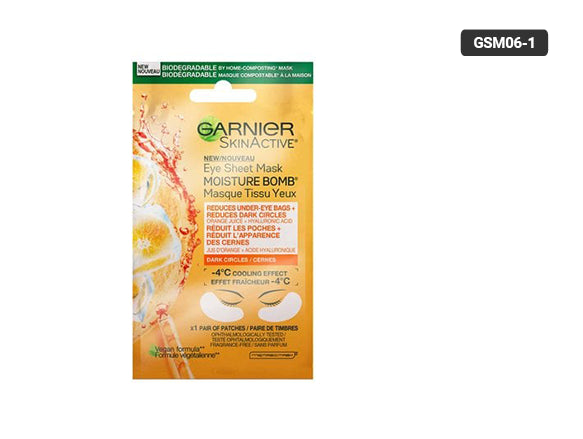 Garnier Moisture Bomb Eye Sheet Mask for Dark Circles 6g in Sri Lanka 