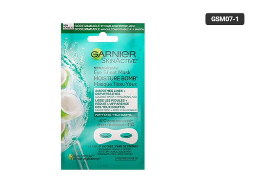 Garnier Moisture Bomb Eye Sheet Mask for Puffy Eyes 6g in Sri Lanka 