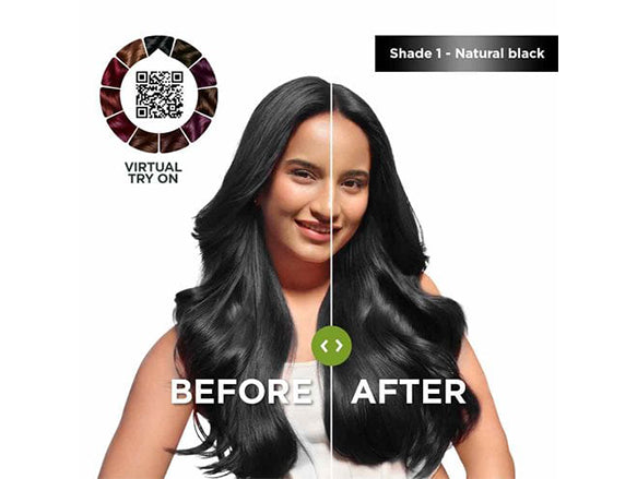 Garnier Natural Black Hair Color 70ml + 60g - INDIA in Sri Lanka