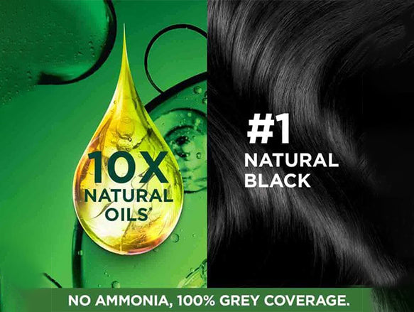 Garnier Natural Black Hair Color 70ml + 60g - INDIA in Sri Lanka
