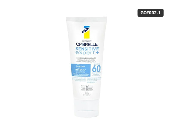 Garnier Ombrelle Sensitive Expert+ Face Sunscreen SPF 60 90ml in Sri Lanka 