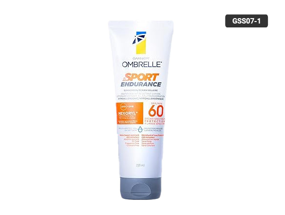 Garnier Ombrelle Sport Endurance Sunscreen SPF 60 231ml - CANADA in Sri Lanka 