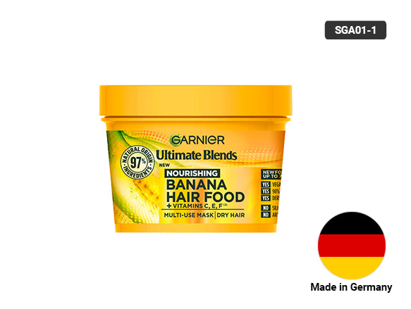 Garnier Ultimate Blends Banana 3 in 1 Hair Mask 390ml in Sri Lanka 