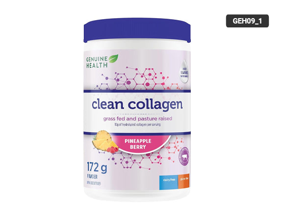 Genuine Health Clean Collagen Pineapple Berry Flavor 172g in Sri Lanka 