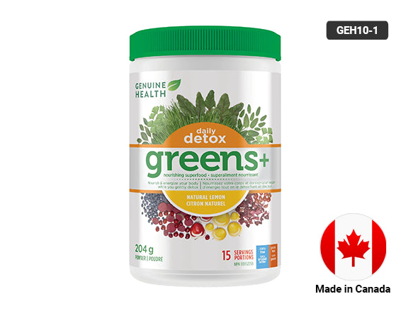 Genuine Health Daily Detox Greens+ 204g in Sri Lanka