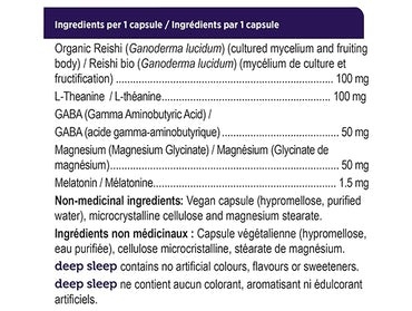 Genuine Health Deep Sleep with Reishi Mushroom 60 Capsules - CANADA in Sri Lanka
