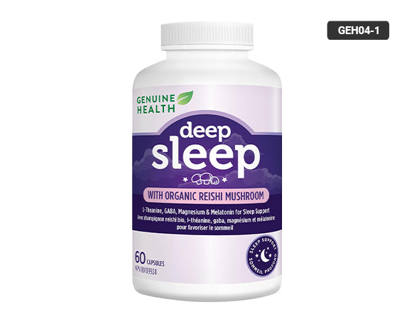 Genuine Health Deep Sleep with Reishi Mushroom 60 Capsules in Sri Lanka