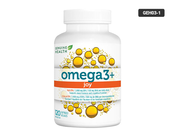 Genuine Health Omega3+ Joy 120 Softgels in Sri Lanka