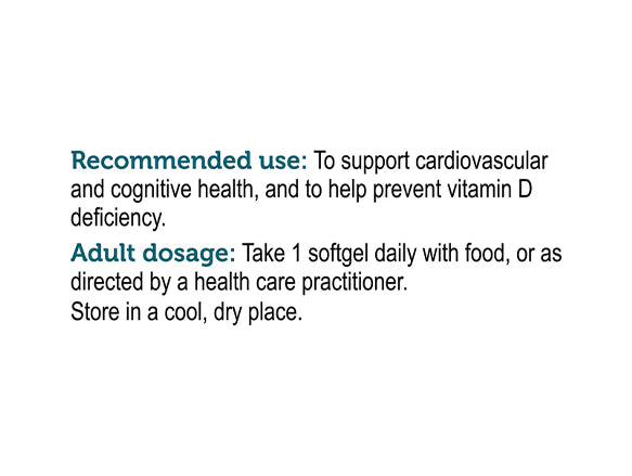 Genuine Health Omega3+ Triple Strength + D3 60 Softgels - CANADA in Sri Lanka